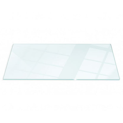 Pejseplade Glas 125x50 cm Transparent