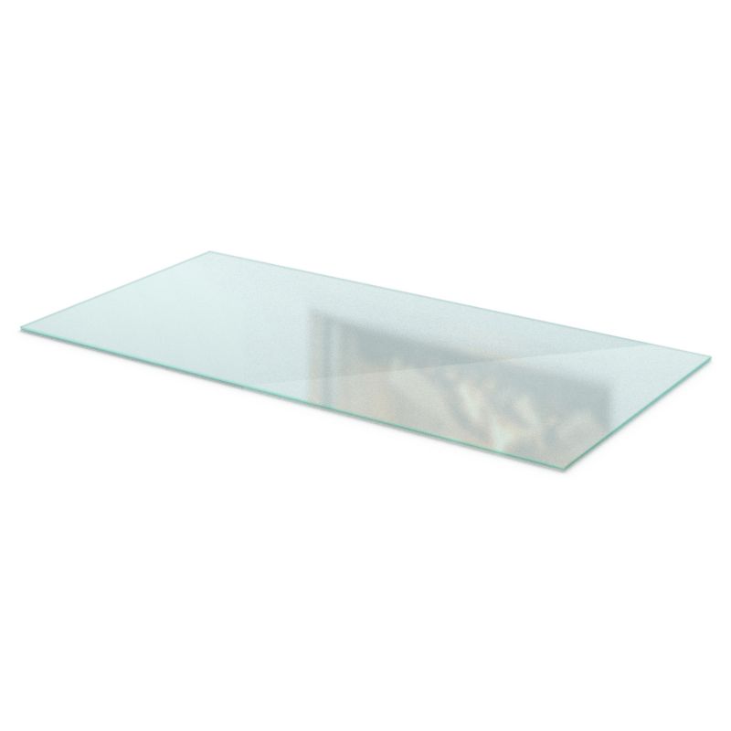 Gulvplade Glas 120x60 cm Mælkehvid | 4071212898972