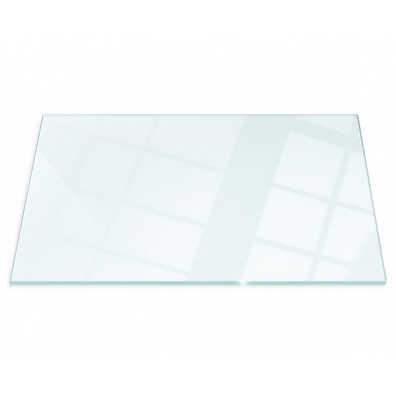 Gulvplade til Brændeovn Hærdet Glas 140x70 cm Transparent