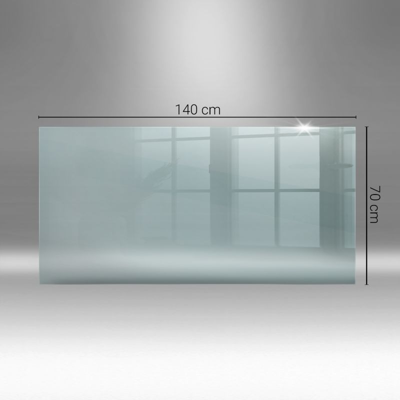 Gulvplade til Brændeovn Hærdet Glas 140x70 cm Transparent