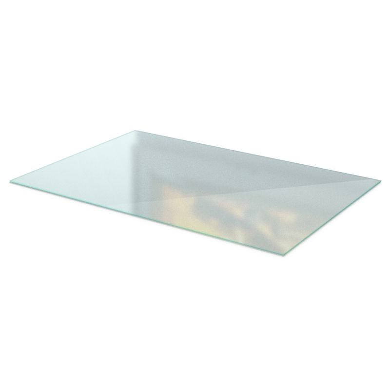 Gulvplade til Brændeovn Hærdet Glas 60x40 cm Mælkehvid | 4071212898910