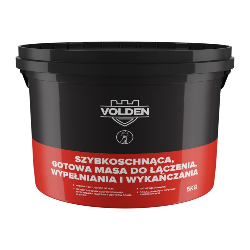 Fugemasse til Gipsplader 5 kg Hvid