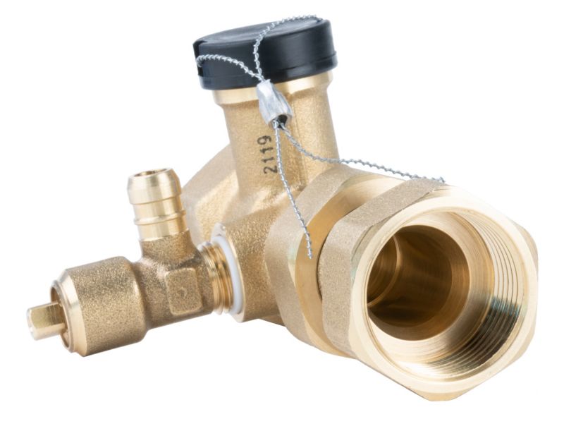 Lynkobling ASK til Ekspansionsbeholder 3/4" med Ventil