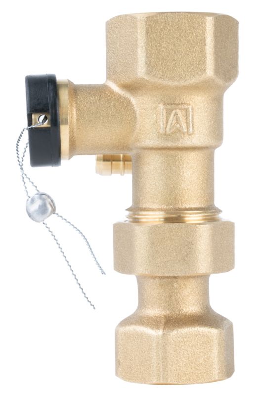 Lynkobling ASK til Ekspansionsbeholder 3/4" med Ventil