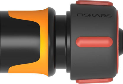 Fiskars hurtigkobling 3/4" med stopfunktion