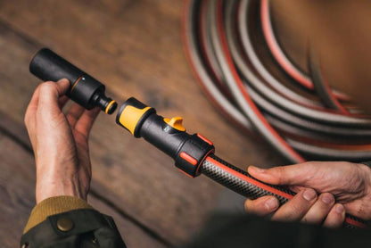 Fiskars hurtigkobling 3/4" med justerbar ventil