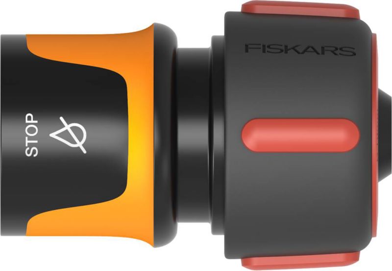 Fiskars hurtigkobling med stopfunktion 3/4"