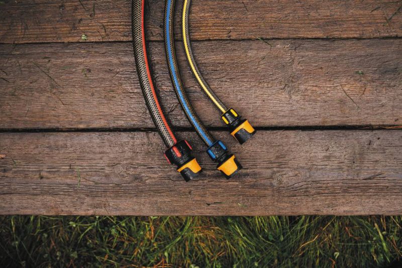 Fiskars hurtigkobling med stopfunktion 3/4"