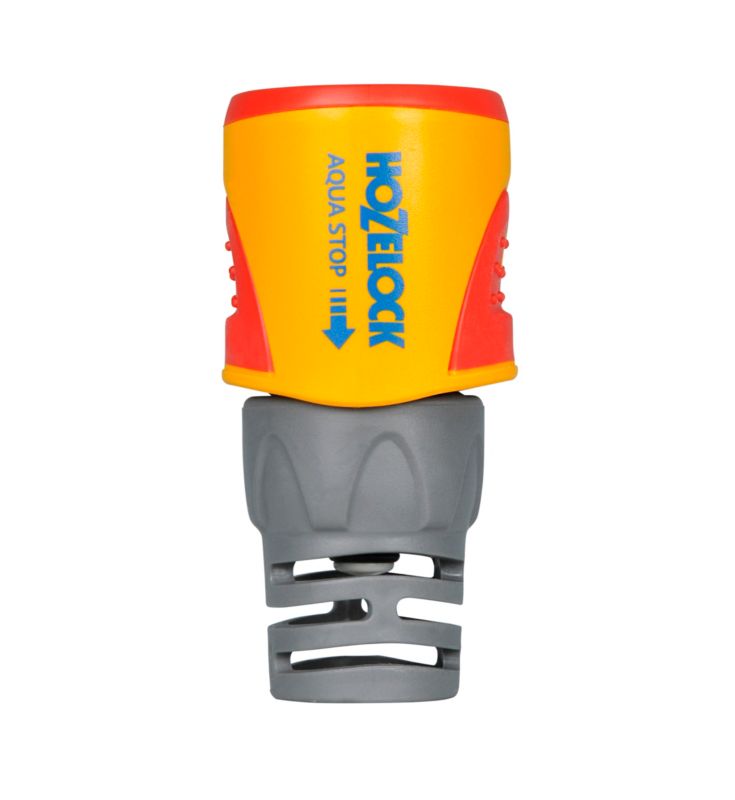 Hozelock 1/2" hurtigkobling med stopfunktion