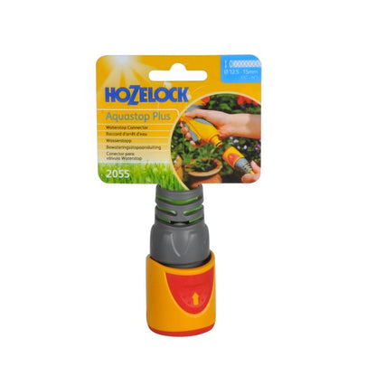 Hozelock 1/2" hurtigkobling med stopfunktion