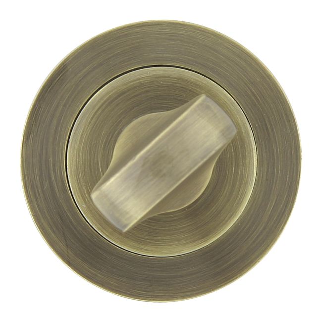 Dørskilt Rundt WC Patina Znal 35-50 mm | R-500