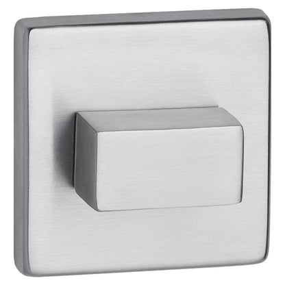 Dørskilt Firkantet WC Rustfrit Stål 40-60 mm