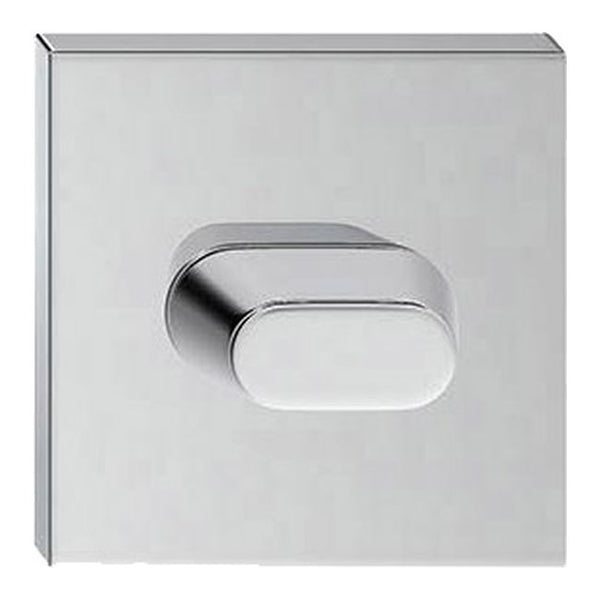 Szyld Dør WC Firkantet Blank Krom Aluminium