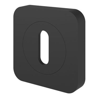 Firkantet Dørskilt Premium Sort Mat 52,5 mm | 5059340571379