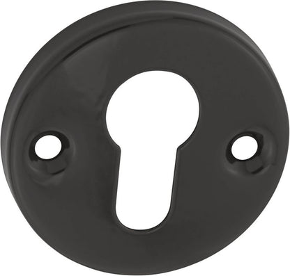 Skaermplaade Lakeret Sort Staal 50x50 mm