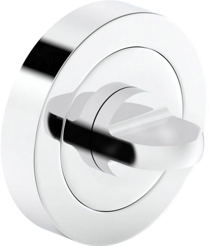 Rundt WC-Skilt Aluminium Krom 14 x 7 x 3 cm
