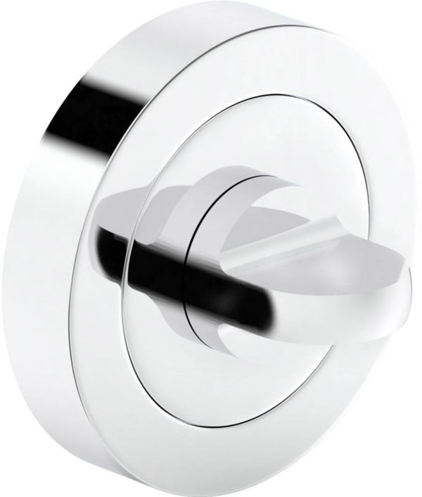 Rundt WC-Skilt Aluminium Krom 14 x 7 x 3 cm