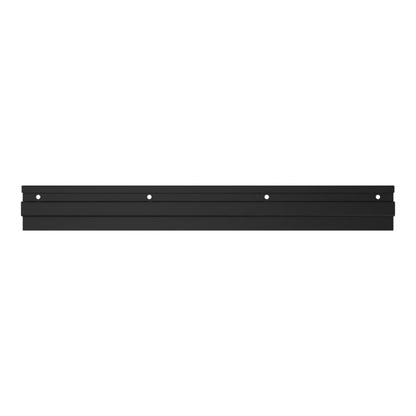 GoodHome Rand skinnesystem til kroge 60 cm mat-sort