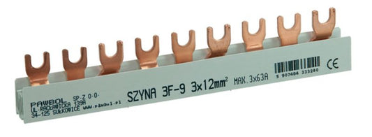 Pawbol 3F S-9 strømskinne