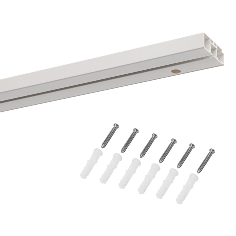 1-sporet loftskinne GoodHome Patras 180 cm