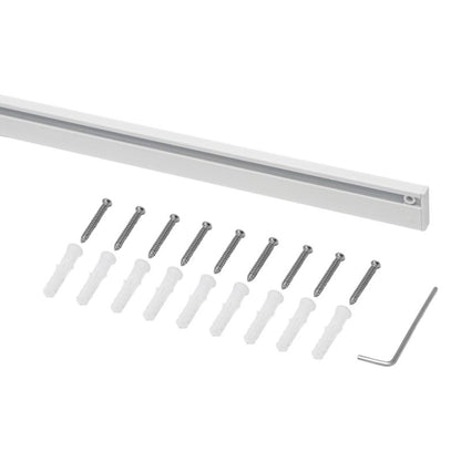 GoodHome Thira 1-spors loftskinne 250 cm hvid