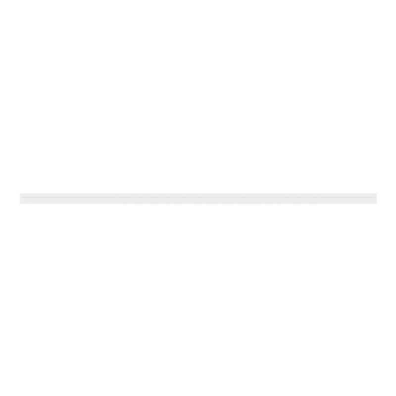 GoodHome Thira 1-spors loftskinne 250 cm hvid