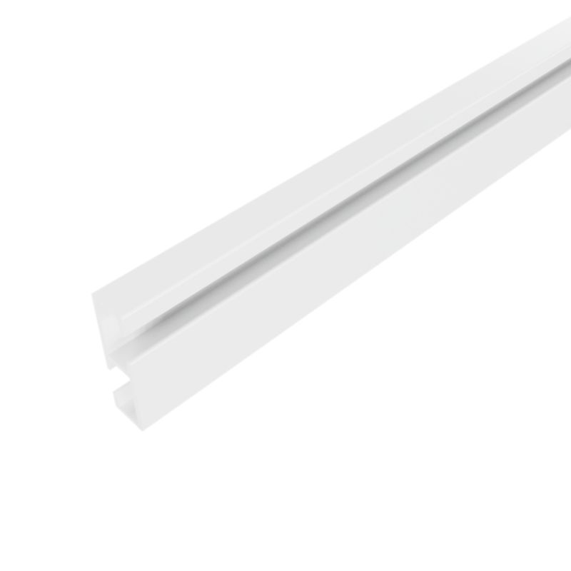GoodHome Thira 1-spors loftskinne 250 cm hvid