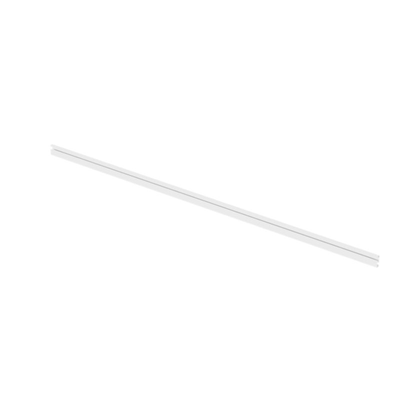 GoodHome Thira 1-spors loftskinne 250 cm hvid