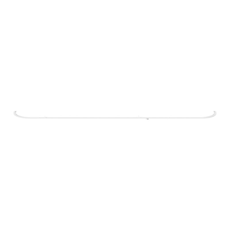 GoodHome Thira 1-skinne loftskinne i hvid, 200 cm