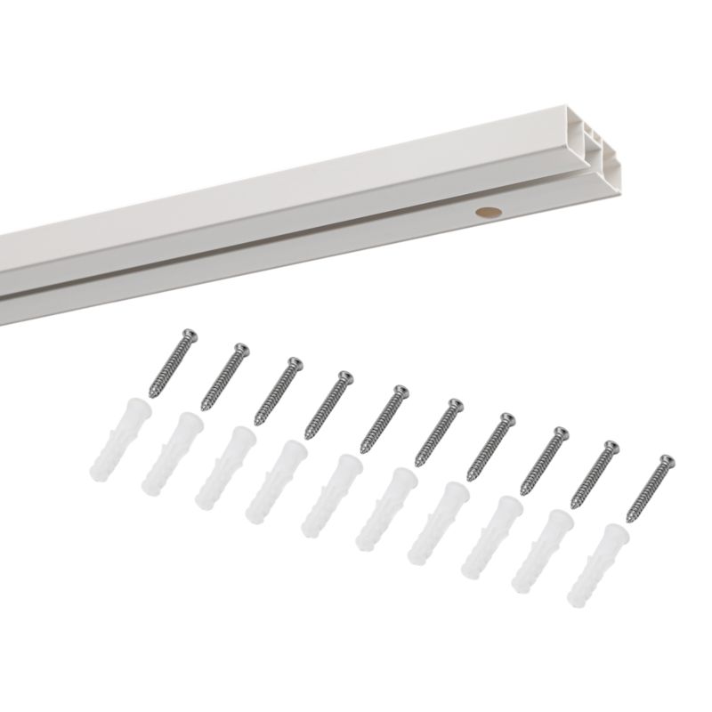 Patras 1-spors loftskinne 300 cm