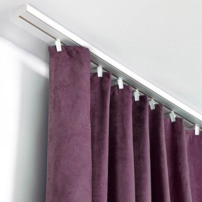 Loftskinne 150 cm hvid/aluminium