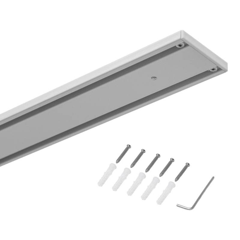 GoodHome Thira 2-spors loftskinne i hvid, 150 cm