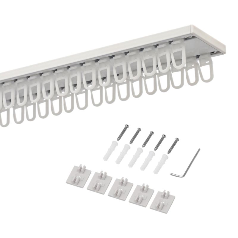 GoodHome Thira 2-spors loftskinne i hvid, 160 cm