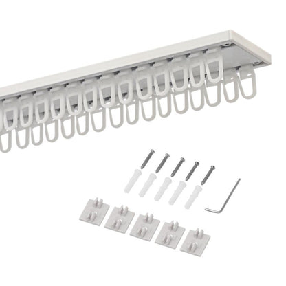 GoodHome Thira 2-spors loftskinne i hvid, 160 cm