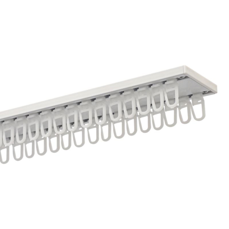 GoodHome Thira 2-spors loftskinne i hvid, 200 cm