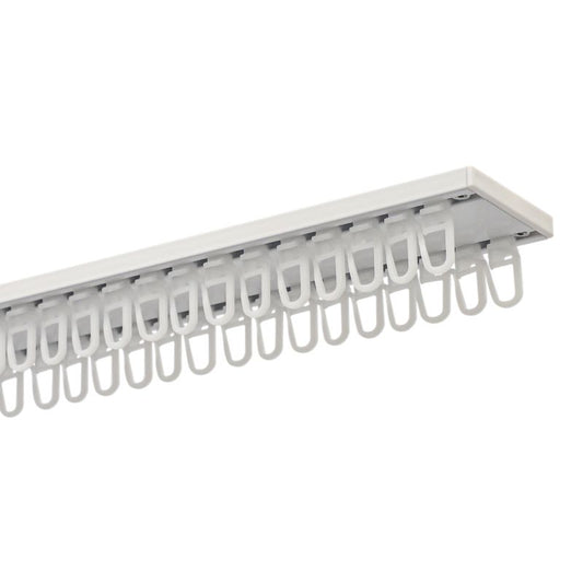 GoodHome Thira 2-spors loftskinne i hvid, 200 cm