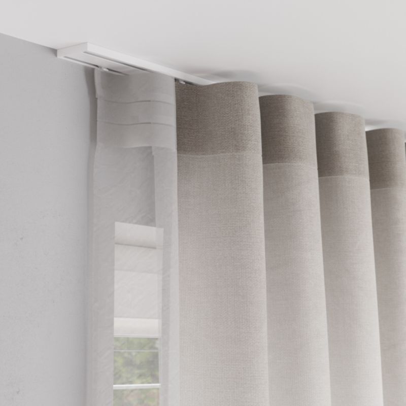 GoodHome Thira 2-spors loftskinne i hvid, 200 cm