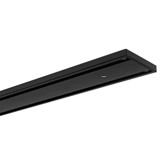 GoodHome Thira 2-spors loftskinne i sort 150 cm