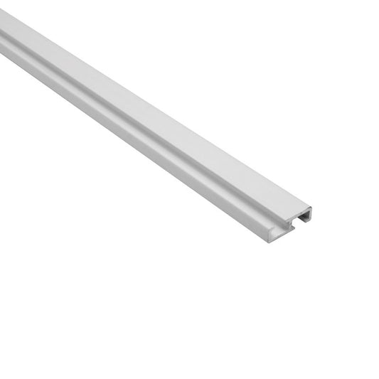 Aluminiumsloftskinne 1-sporet hvid 250 cm