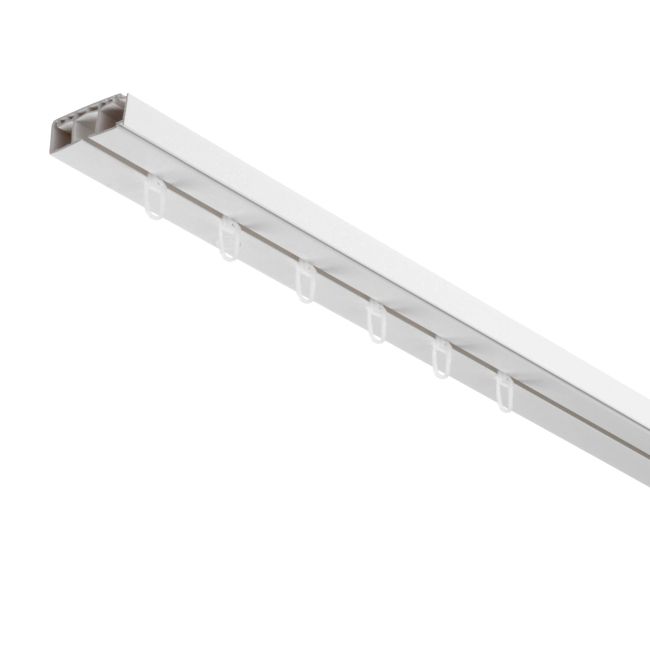 GK1 1-sporet hvid loftskinne 150 cm