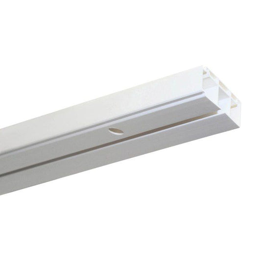 GK1 1-spors loftskinne hvid 180 cm