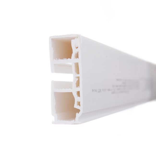 GK1 loftskinne 1-sporet hvid 210 cm