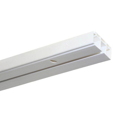 Hvid 1-skinne loftsskinne GK1 250 cm