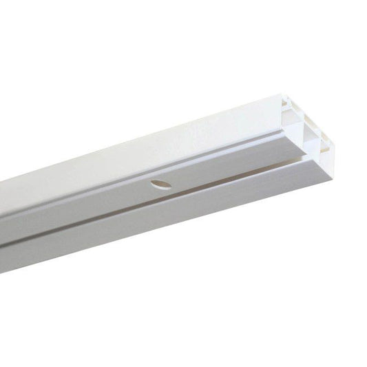 Hvid 1-skinne loftsskinne GK1 250 cm