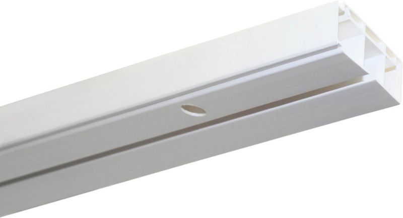 GK1 1-spors loftskinne hvid 300 cm
