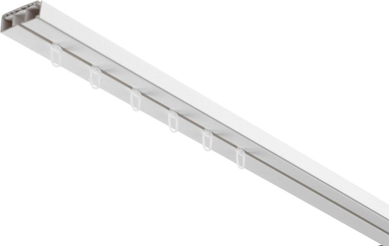 GK1 1-spors loftskinne hvid 300 cm