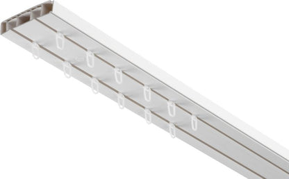 Hvid GK2 2-sporet loftskinne 150 cm