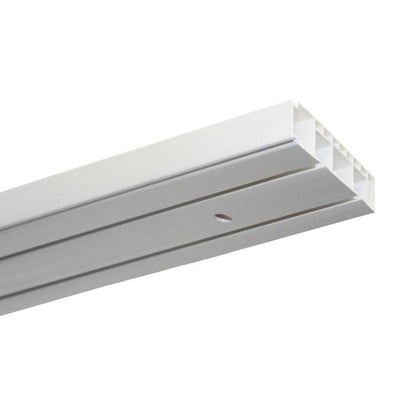 Hvid 2-sporet loftskinne GK2 180 cm
