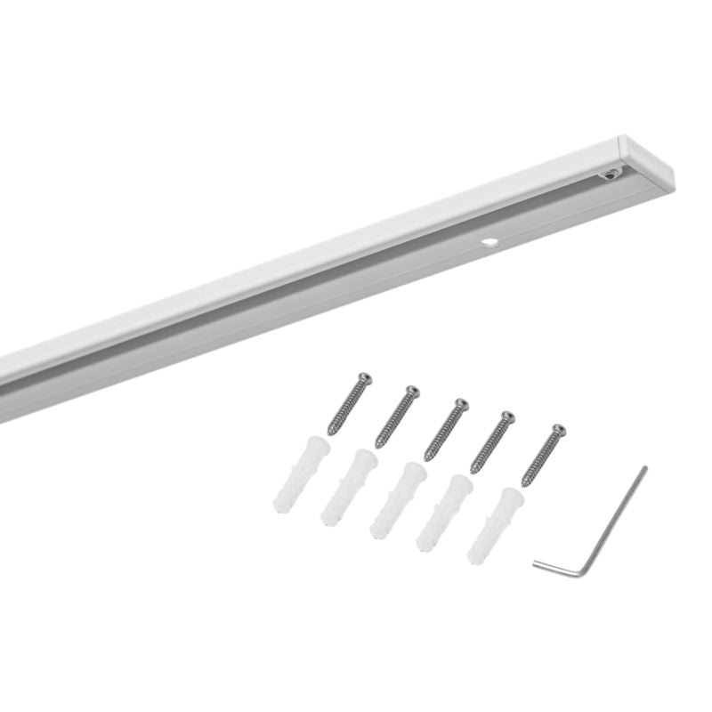 Goodhome Thira 1-sporet hvid loftskinne 150 cm