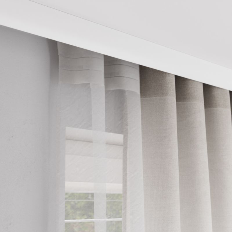 GoodHome Thira 2-spors hvid loftskinne 200 cm